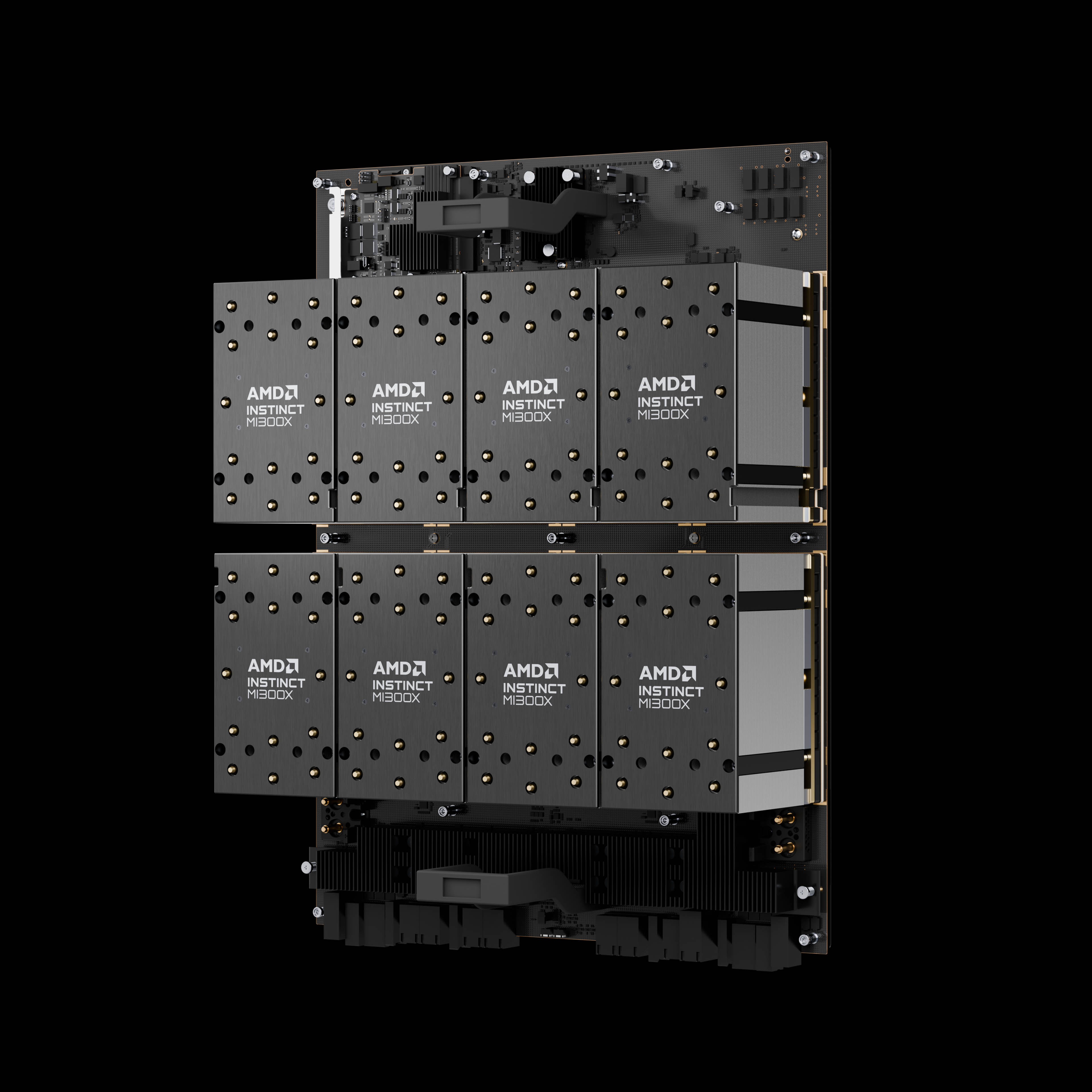 AMD Instinct MI300X lidded